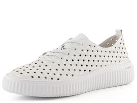 Remonte bílé prořezávané polobotky D3E06-80