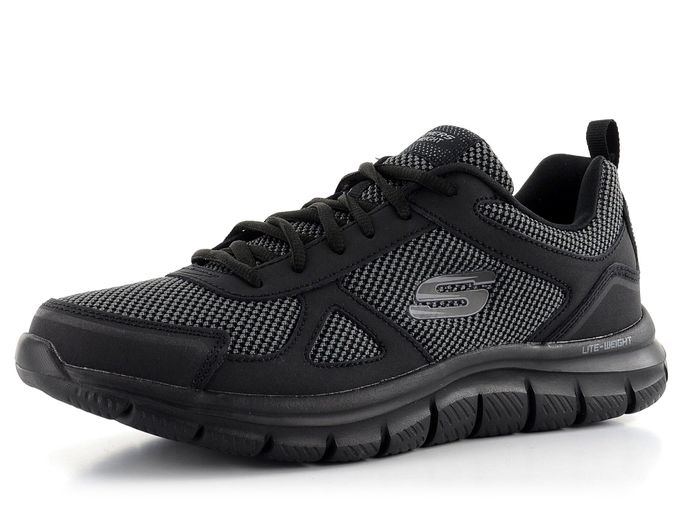 Skechers pánské černo-šedé tenisky Bucolo 52630