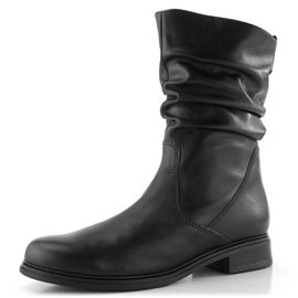 Gabor řasený kotník černý 72.793.57