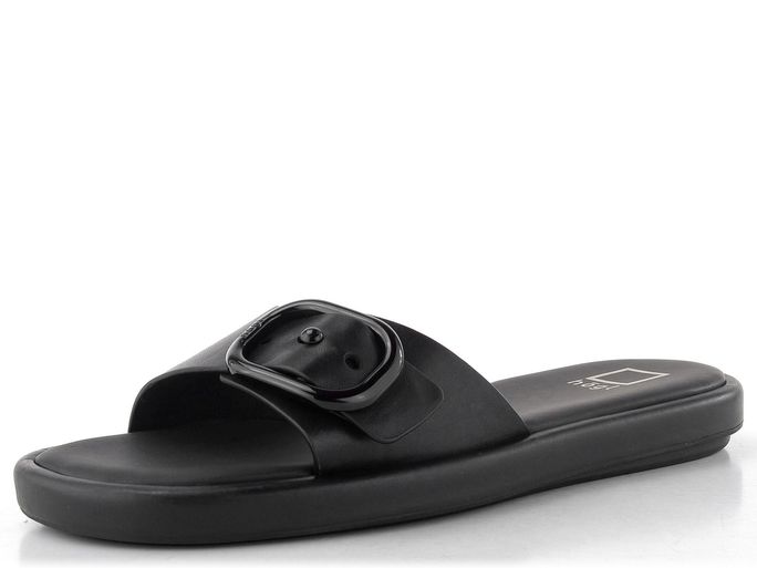 Högl kožené pantofle schwarz 1-100243-0100