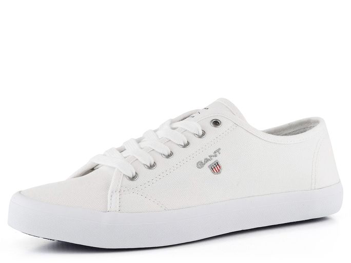 Gant plátěné tenisky Pillox white 26538800