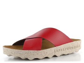 Asportuguesas červené pantofle P018276002