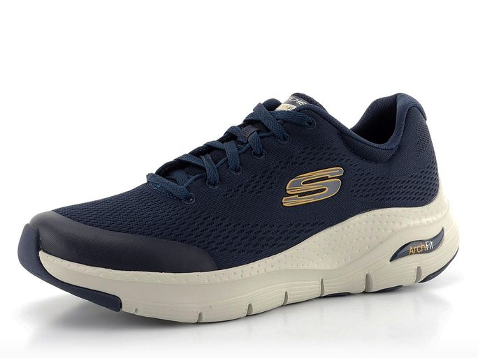 Skechers tmavě modré prodyšné tenisky 232040