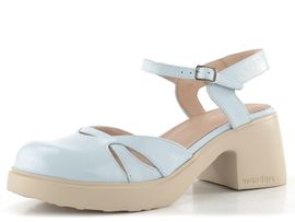 Wonders lakované lodičky s volnou patou a širokým podpatkem aura E-7131