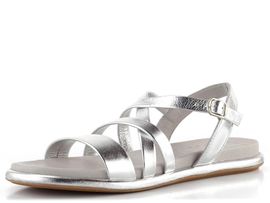 Wonders metalické sandály Silver AT-3402