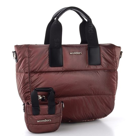 Wonders shopper kabelka granate WB-56002
