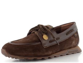 Hispanitas semišové šněrovací polobotky Zinnia espresso HI264908
