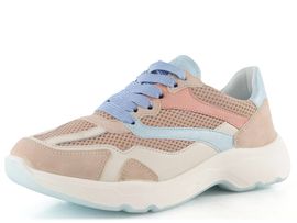 Ara dámské širší tenisky Boston shell/cream/cielo/apricot 12-25804-05