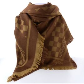 Högl vlněný šál camel 0-158210-1100