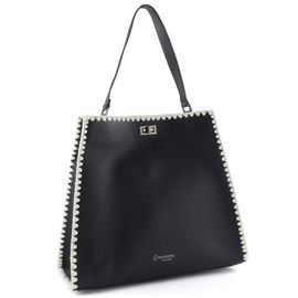 Remonte shopper kabelka s etují černá Q0771-00