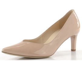 Högl lakované lodičky nude 0-176704-1800