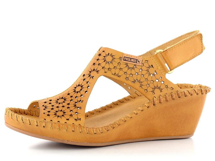 Pikolinos sandály na klínu Margarita Honey 943-1690