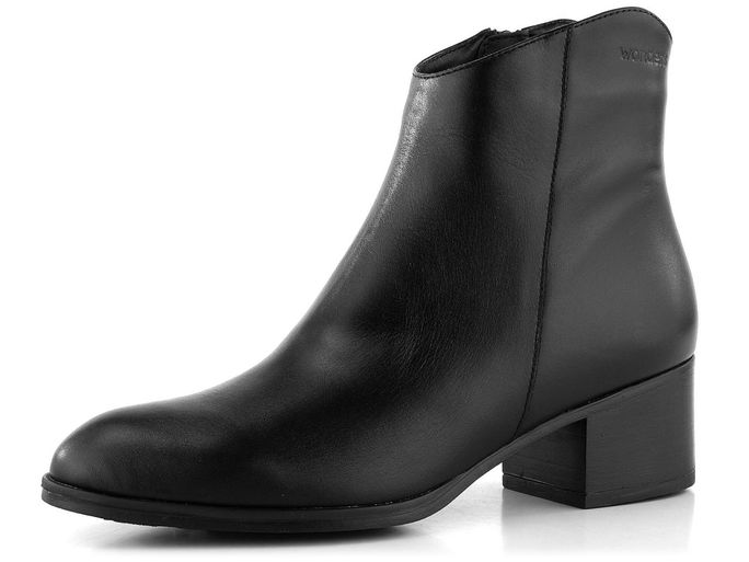 Wonders elegantní kotník na podpatku Isy Negro G-5130