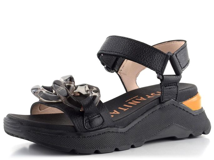 Hispanitas sandály na platformě Grazia Black HV232615