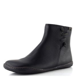 Camper kožený kotník Peu black K400676-004