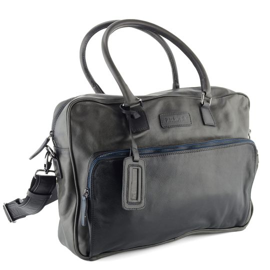 Pikolinos pracovní a cestovní kabela unisex Lead/Black MHA-862