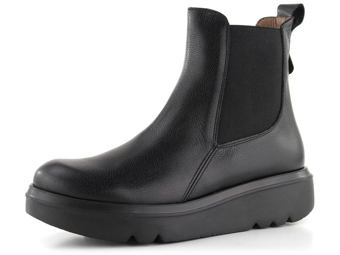 Wonders chelsea kotník na platformě Wild Negro A-2807
