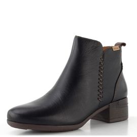 Pikolinos kotník se zipem Malaga black W6W-8950