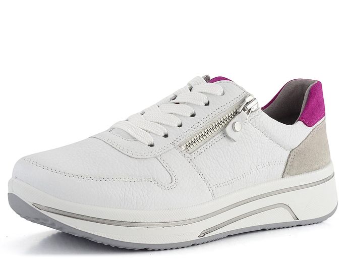 Ara širší tenisky Sapporo Weiss/Pink/Pebble 12-27540-44