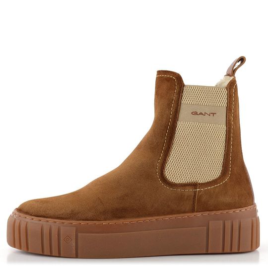 Gant chelsea kotník na platformě Snowmont Cognac 25551442