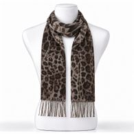 Fraas kašminkový šál s leopardím vzorem 625353-860