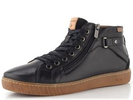 Pikolinos kotník se zipem Lanzarote black W7B-8868C1