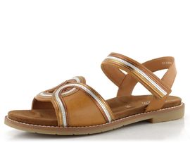 Ara dámské sandály Elba cognac/whisky/silver/bronce 12-53604-09