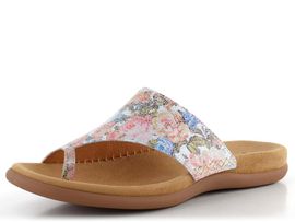 Gabor barevné pantofle žabky Weiss/Multicolor 63.700.30