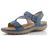 Rieker modré sandály s gumičkami 64870-14