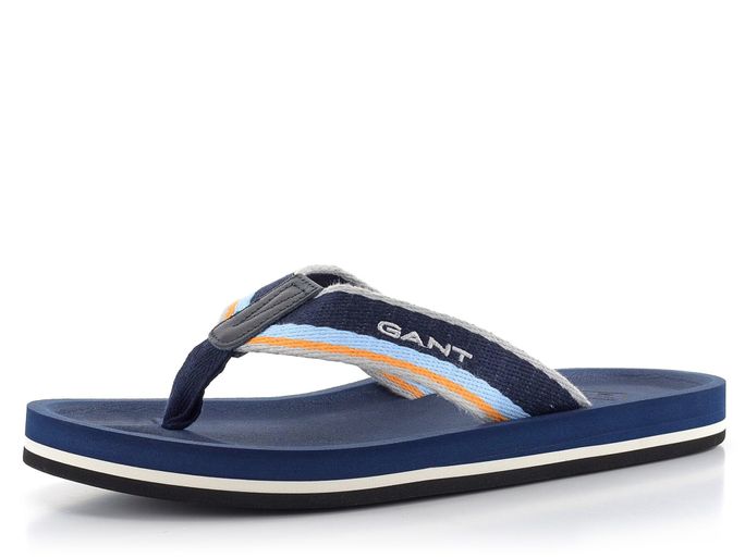 Gant pánské pantofle žabky Palmworld modré 22698661
