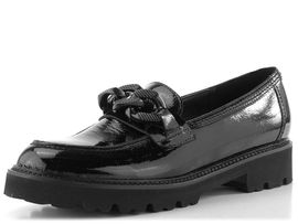Gabor lakované mokasíny černé 75.240.97