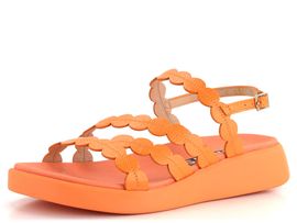 Wonders sandály na platformě lakované Apricot C-6531