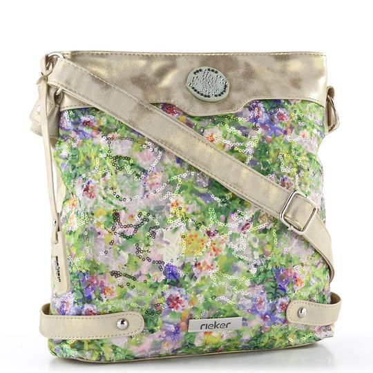 Rieker barevná crossbody kabelka multi/muschel H1304-90