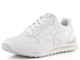Rieker Sport kožené bílé tenisky W2401-80