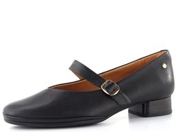 Pikolinos kožené lodičky s nártovým páskem Ubeda black HAW2N-5592CO