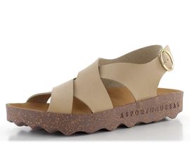 Asportuguesas béžové sandály P018278001