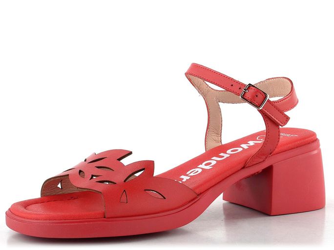 Wonders sandály na podpatku flame D-2301