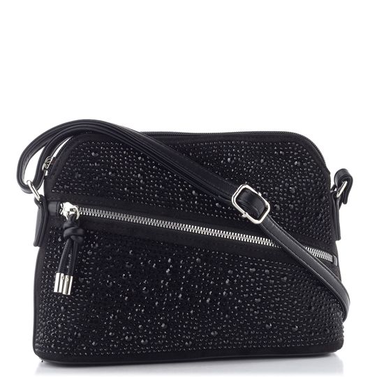 Rieker třpytivá crossbody kabelka černá H1031-91