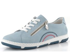 Rieker modré tenisky se zipem 42424-10