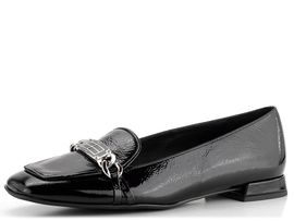 Högl lakované mokasíny černé 6-101725