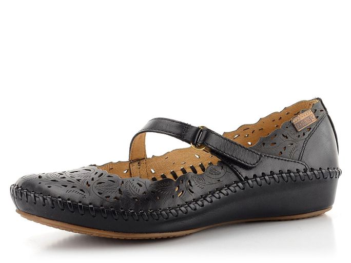 Pikolinos propalované baleríny Black 655-0898
