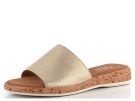 Gabor metalické pantofle Torta 62.730.13