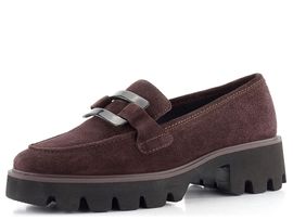 Ara užší semišové mokasíny Oxford Amarone 12-21703-19