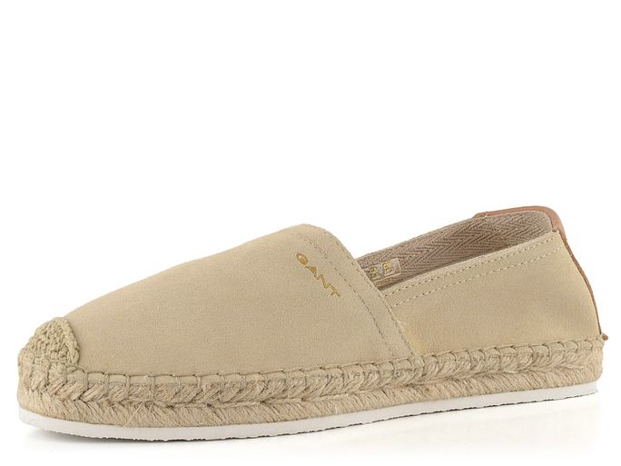 Gant nubukové espadrilky béžové Lucynella 24563708