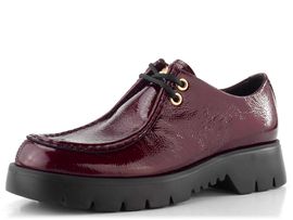 Högl metalické polobotky na hrubé podešvi cabernet 0-102416-4400
