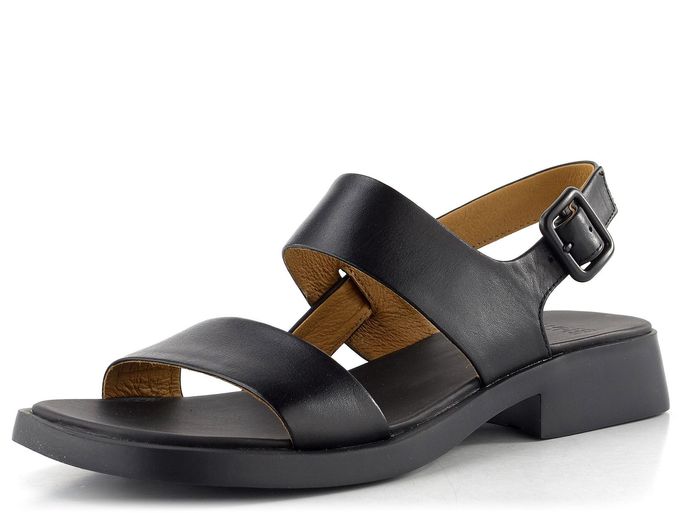 Camper kožené sandály Dana negro K201486-005