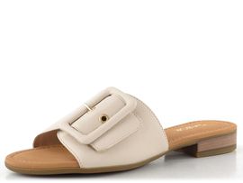 Gabor luxusní nízké pantofle se sponou creme 82.791.52