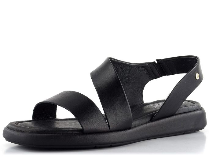 Pikolinos sandály se šikmým páskem Calella Black W5E-0565
