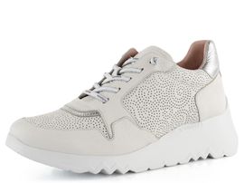 Wonders dámské tenisky na klínu Off/Plata E-6761