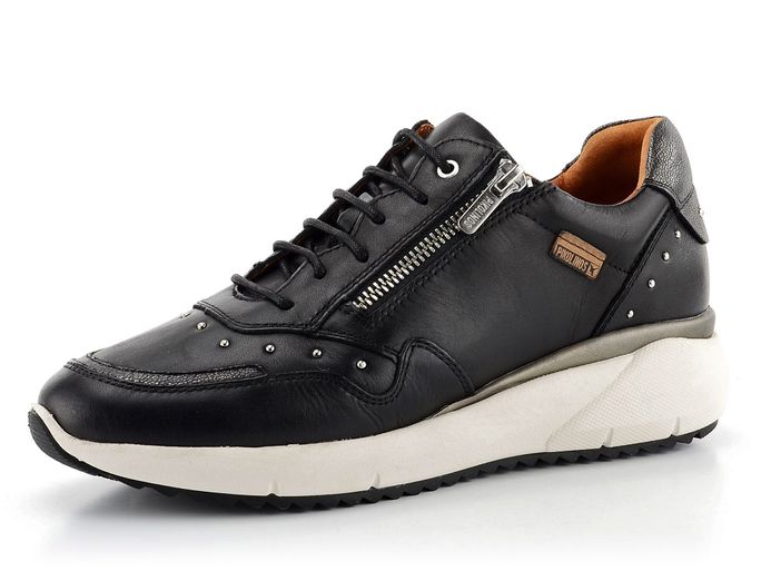 Pikolinos sneakers černé polobotky s nýtky Sella W6Z-6500